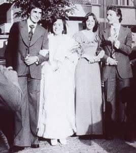 Снимка от сватбата на Бойко Борисов и голямата му любов - Стела Георгиева
