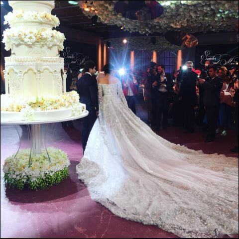 Ето я най-скъпата булка на планетата (Сватба в Москва втрещи целия свят)